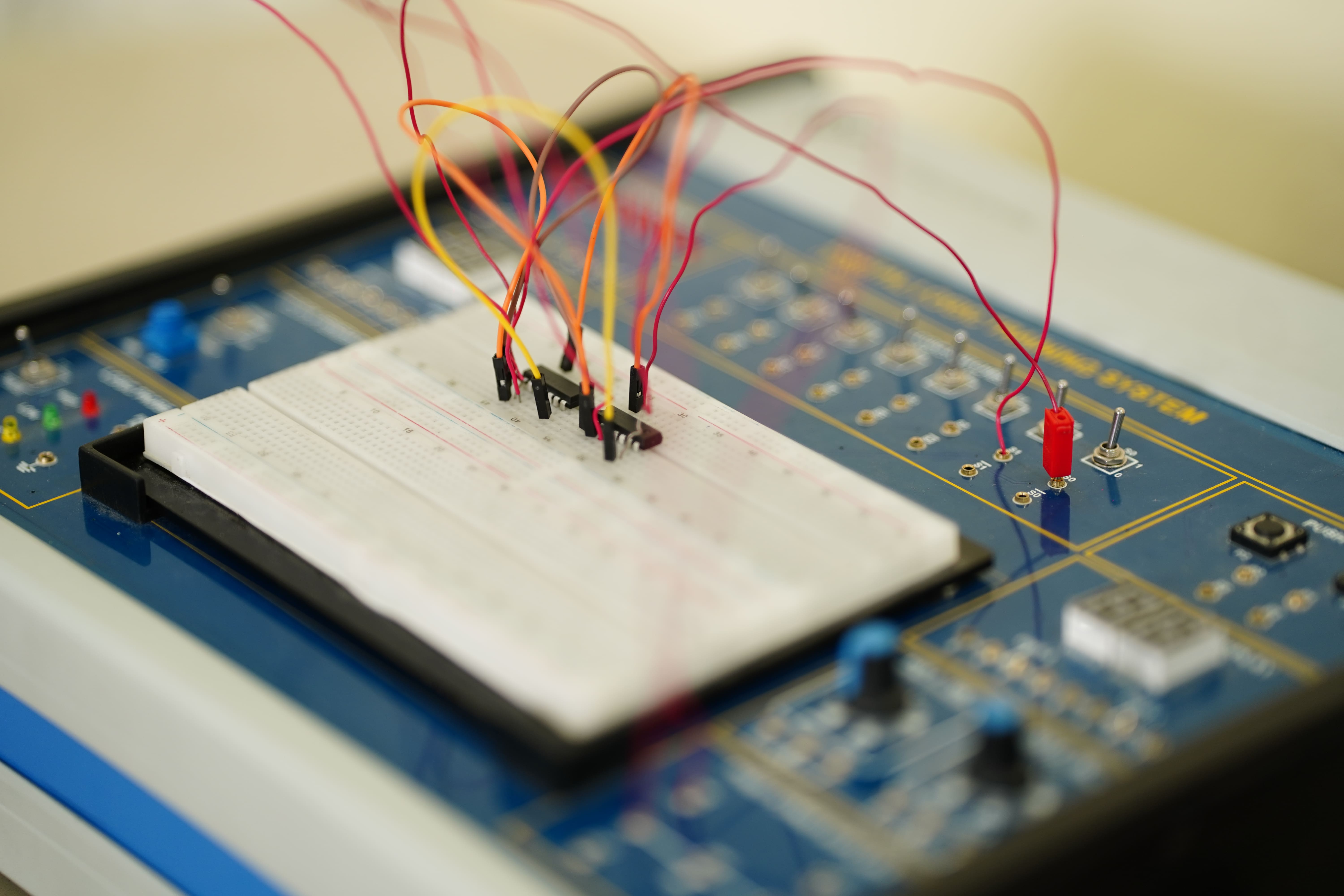 Logic Circuit on Breadboard